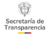 Secretaría de Transparencia - (Control a la política Transparencia y Corrupción)