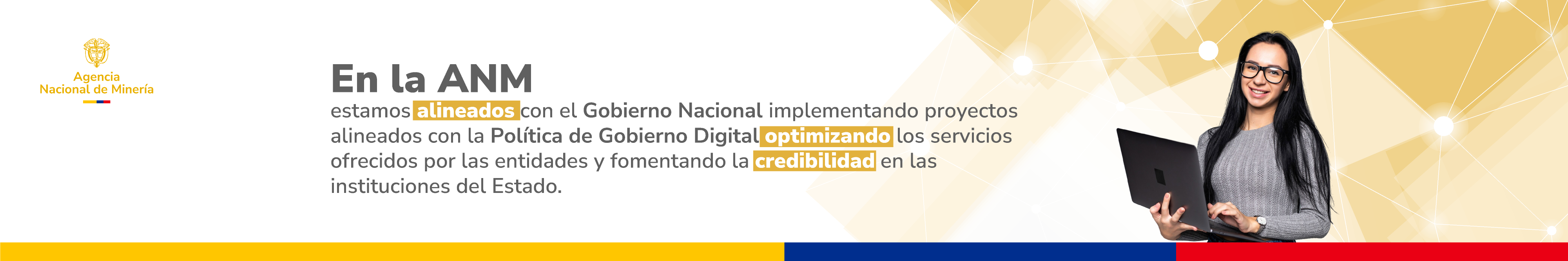 En la ANM estamos alineados con el Gobierno Nacional 