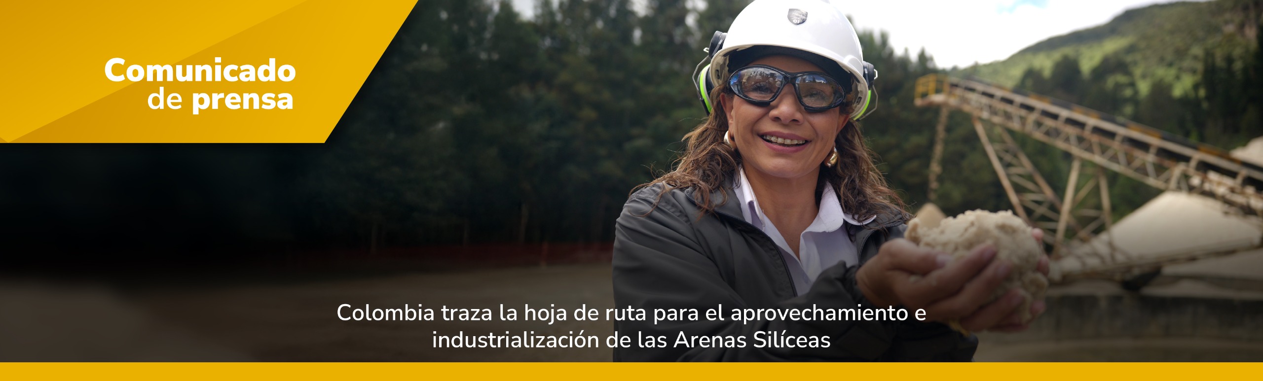        Colombia traza la hoja de ruta para el aprovechamiento e industrialización de las Arenas Silíceas