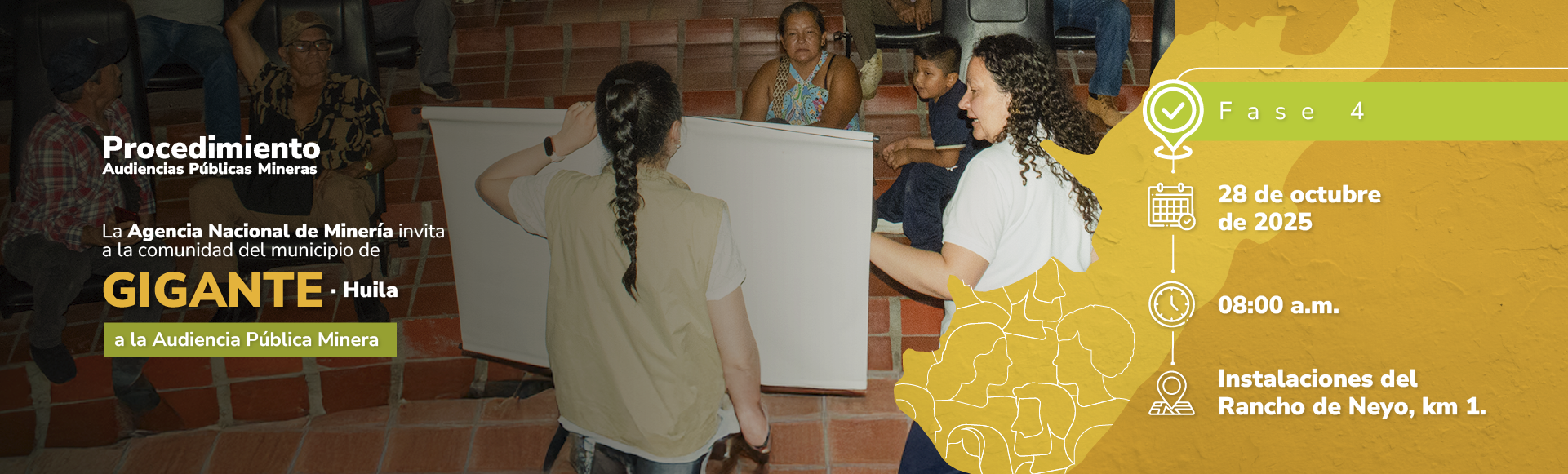 Audiencias públicas mineras Gigante Huila