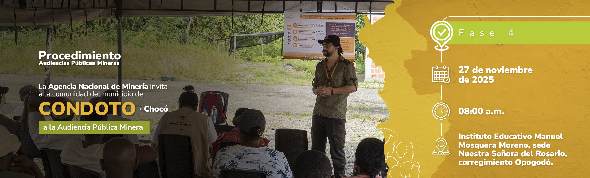 Audiencia Pública Minera Condoto, Chocó