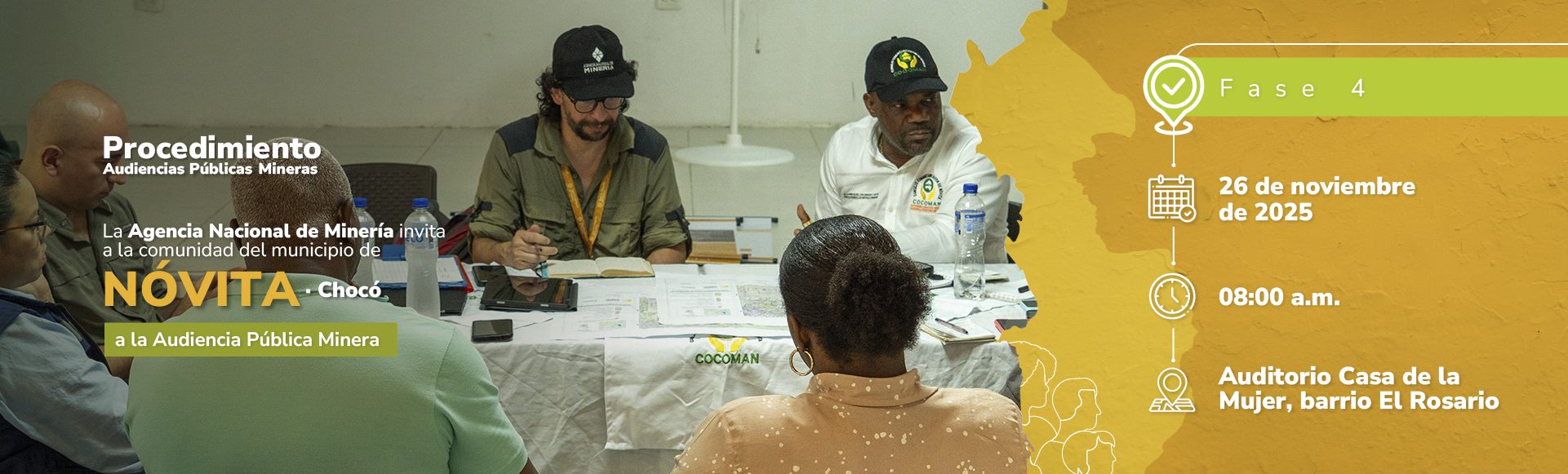 Audiencia Pública Minera Novita, Chocó