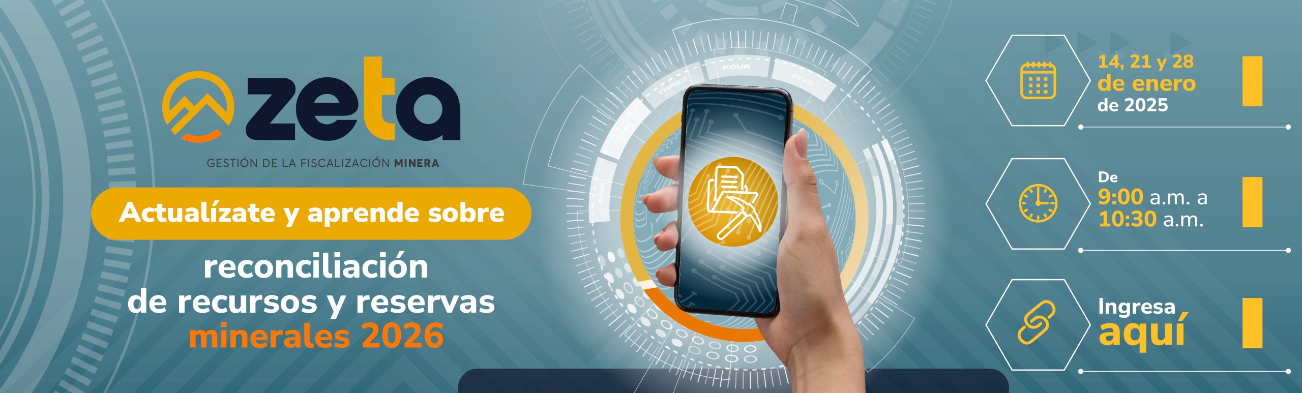 ZETA Actualizate aprende sobre reconcialización y reservas minerales 2026