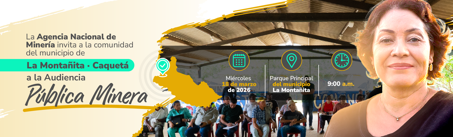 Audiencia Públicas en el municipio La Montañita - Caquetá