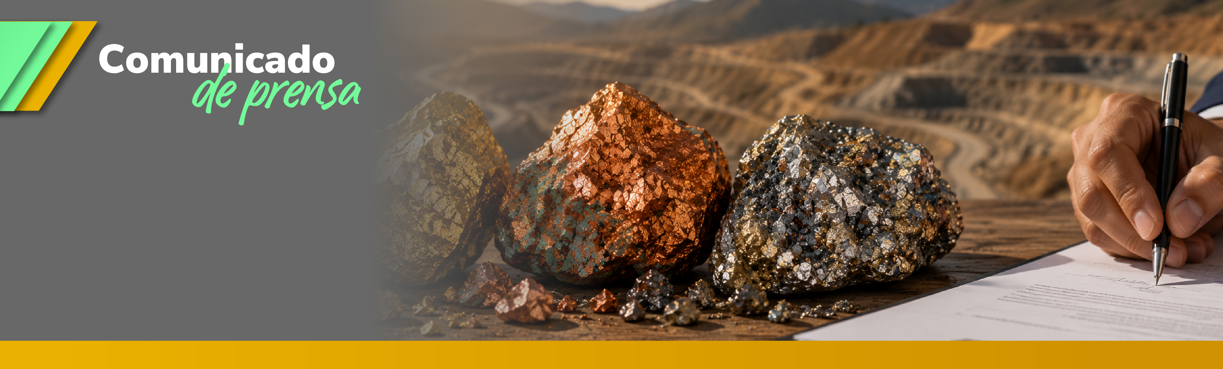 ANM firma primeros contratos de las Rondas Mineras