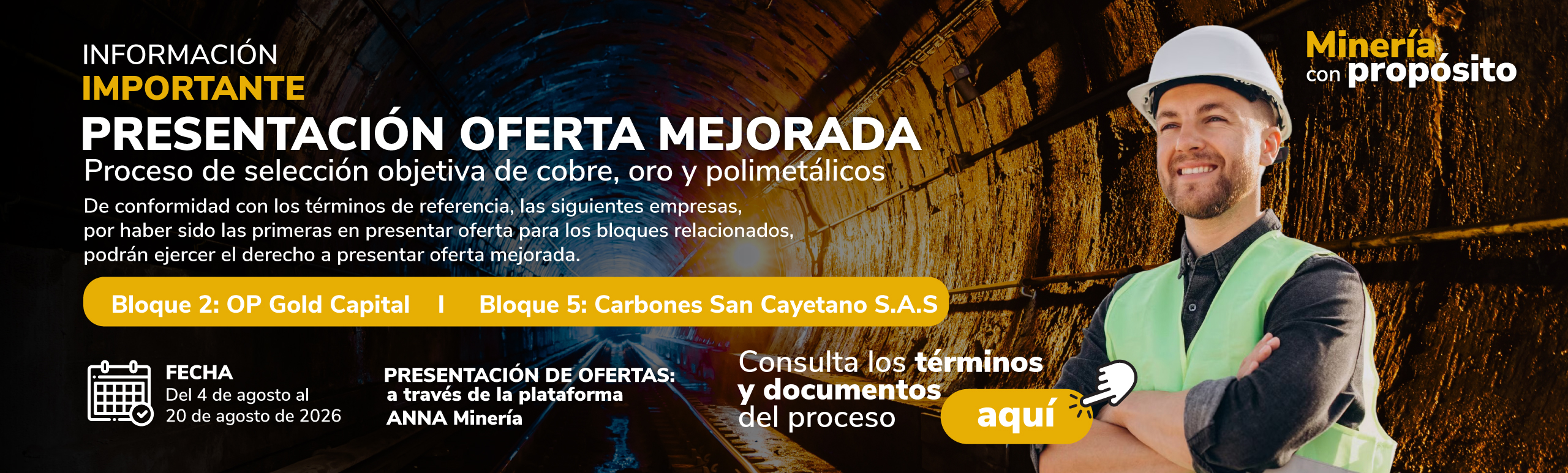 INFORME DE EVALUACIÓN DE LA CONTRAOFERTA HÁBIL bloque 2 y 5 ronda minera de Cobre, oro y minerales polimetálicos