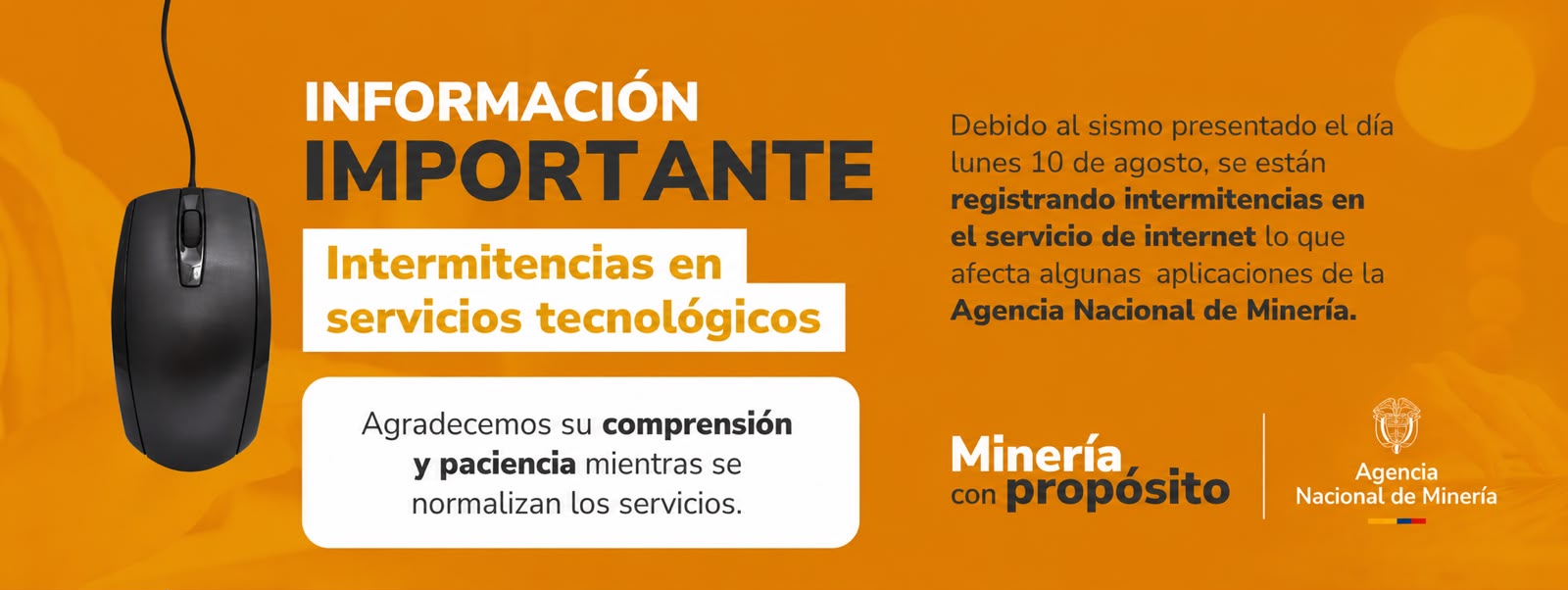 Intermitencia Servicios Tecnológicos OTI 