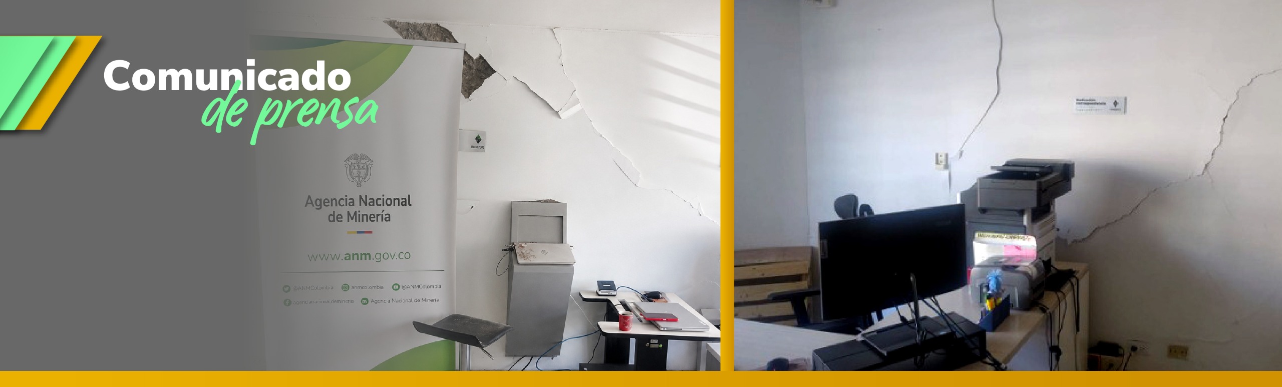ANM anuncia cambios temporales en la atención al ciudadano tras el sismo y mantiene equipos de rescate en las zonas afectadas
