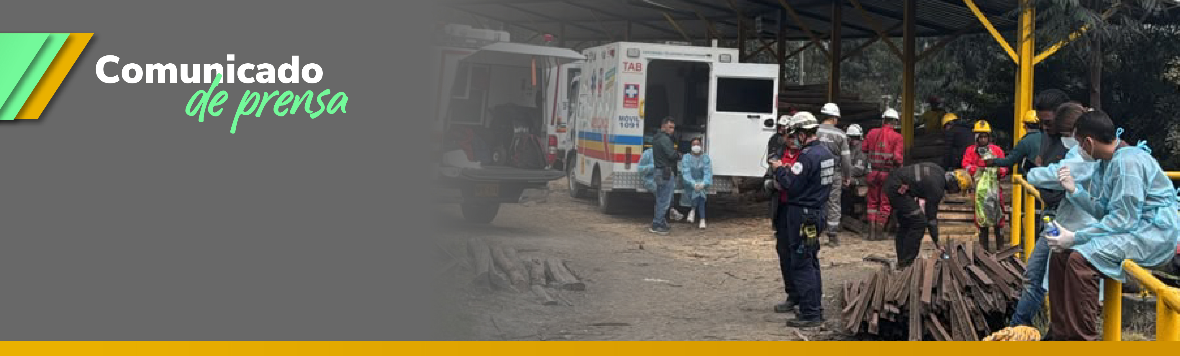 ANM adelanta la búsqueda de un trabajador atrapado en emergencia minera en Cucunubá; cinco fueron hallados sin vida