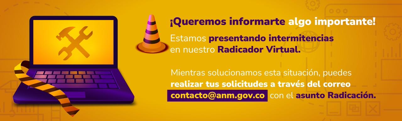 Falla Radicador Agosto 18 de 2026