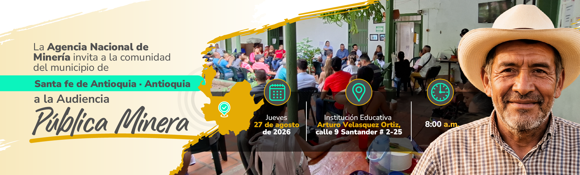 Acta de Audiencia Pública Minera del municipio Santafe de Antioquia - Antioquia