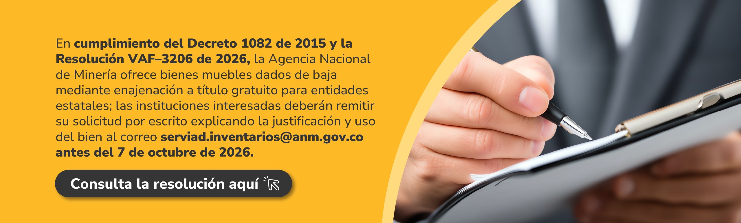 Resolución Número VAF - 3206 de 28 de Agosto 2026