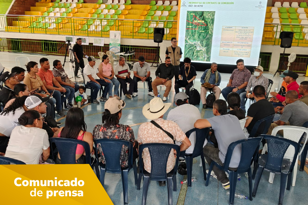 Comunidad y proponentes alcanzan 43 acuerdos para avanzar en una minería con propósito en Guaduas y Dabeiba