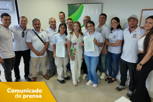 ANM formaliza 20 mineros tradicionales de Almaguer, Cauca, con un histórico Contrato Especial de Concesión en un Área de Reserva Especial