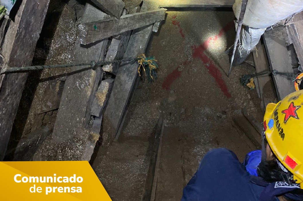 25 mineros en la mina la Reliquia están vivos y con comunicación: avanza el rescate en Segovia, Antioquia