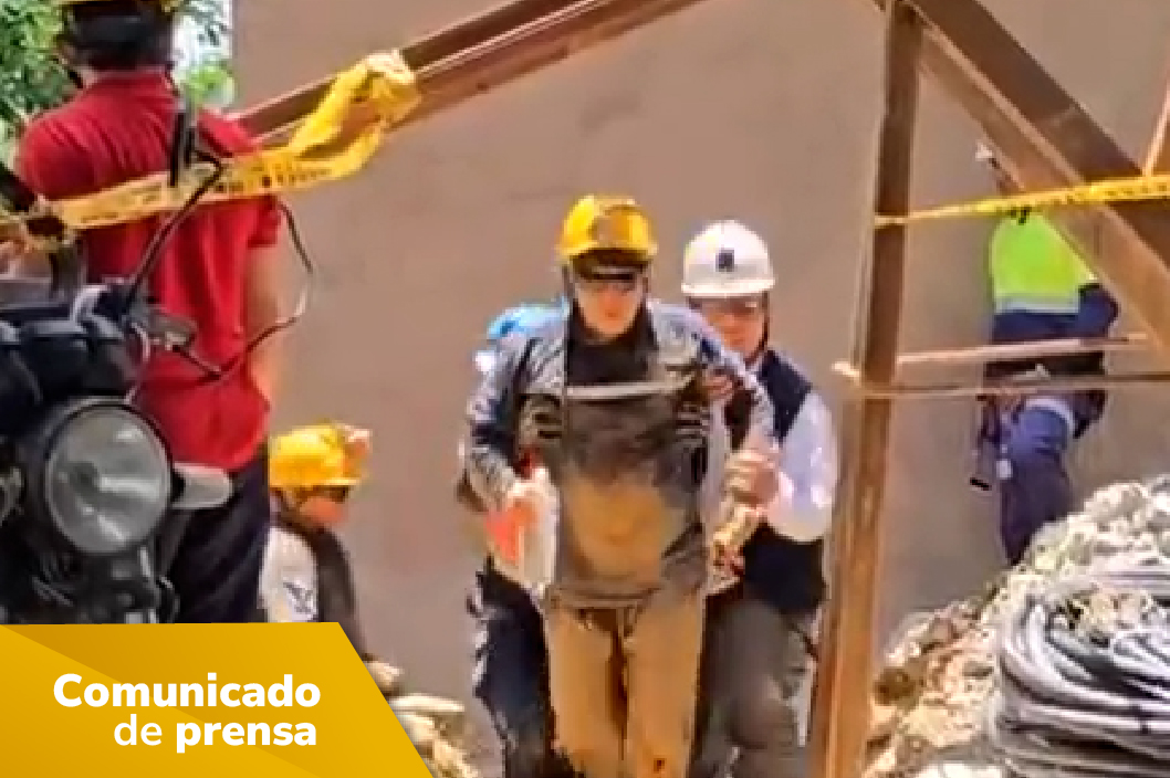 Rescatados con vida los 23 mineros atrapados en Segovia: protocolos de seguridad garantizaron la integridad de los mineros