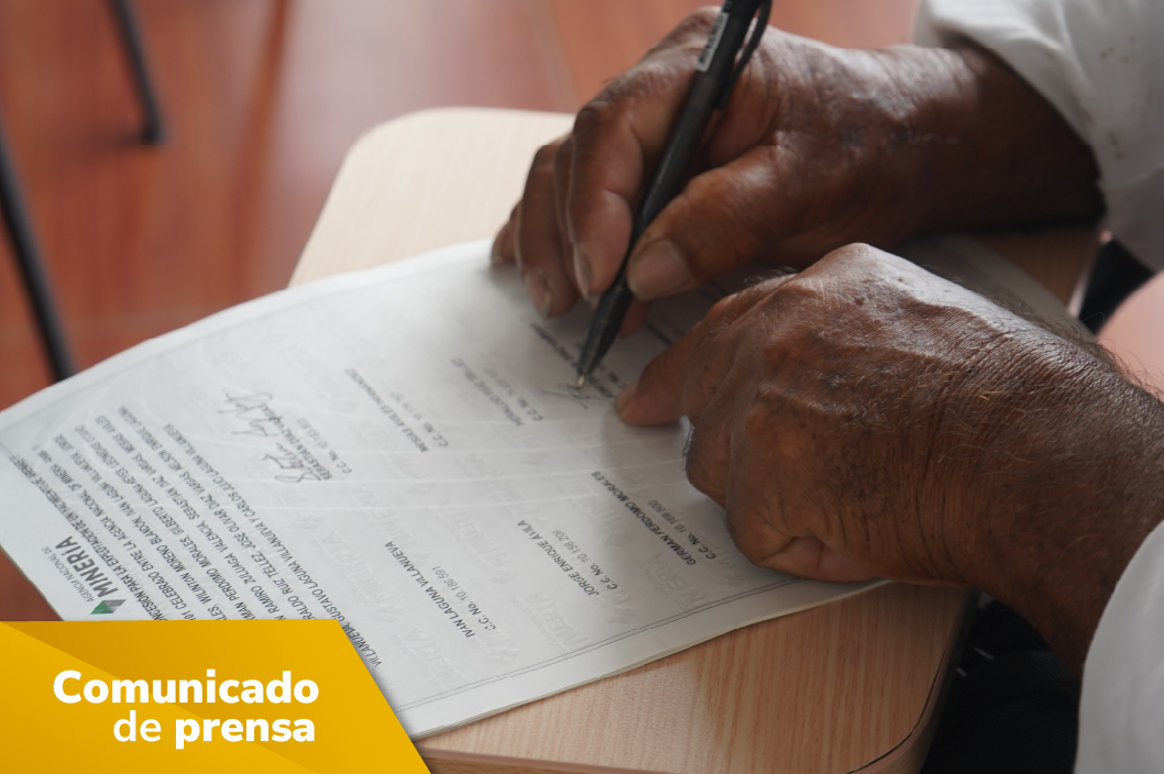 Pasos de gigante en formalización minera