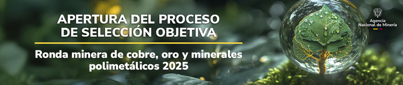 Aviso de convocatoria de la ronda minera de cobre
