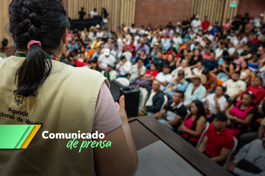 Siete Audiencias Públicas Mineras permitieron la construcción de 310 acuerdos entre comunidades y proponentes para impulsar el desarrollo de los territorios