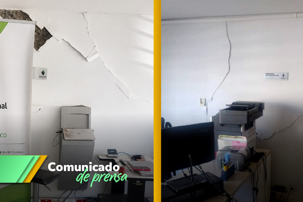 ANM anuncia cambios temporales en la atención al ciudadano tras el sismo y mantiene equipos de rescate en las zonas afectadas
