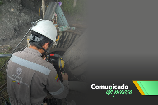 Rescate exitoso en Tausa: dos mineros fueron evacuados con vida e ilesos. 